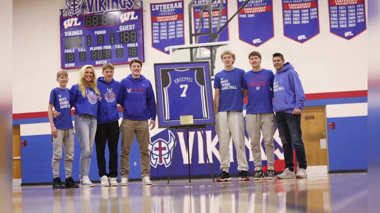 Wisconsin Lutheran celebrates Kon Knueppel's basketball career