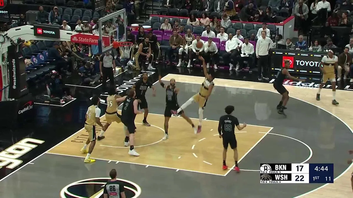 Washington Wizards vs. Brooklyn Nets - Game Highlights