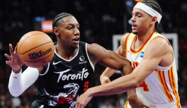 RJ Barrett scores season-high 29 points as Raptors beat Hawks 134-117