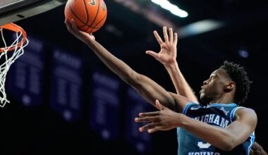 How A.J. Dybantsa's resilience led No. 10 BYU to a Big 12-opening win over Kansas State