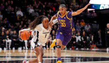No. 12 Vanderbilt women remain undefeated knocking off No. 5 LSU 65-61
