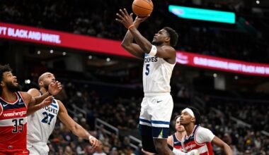 Anthony Edwards scores 35 points as Timberwolves rip Wizards, 141-115
