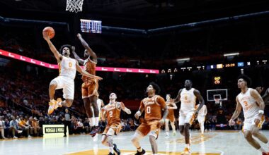 Ja'Kobi Gillespie scores 34 in No. 21 Tennessee's 85-71 win over Texas