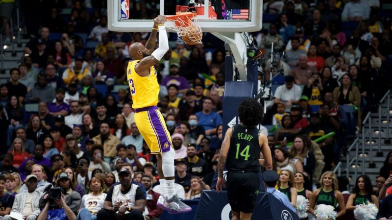 LeBron, Doncic power Lakers over Pelicans 111-103