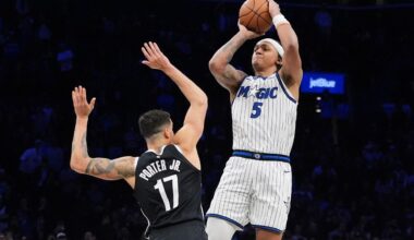 Banchero banks in 3-pointer at OT buzzer to lift Magic past Nets, 104-103