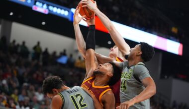 No. 3 Iowa State sets school record with 15-0 start after 70-60 win over Baylor