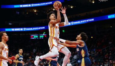 Hawks roll to 117-110 victory over Pelicans as word of Trae Young-to-Wizards trade breaks