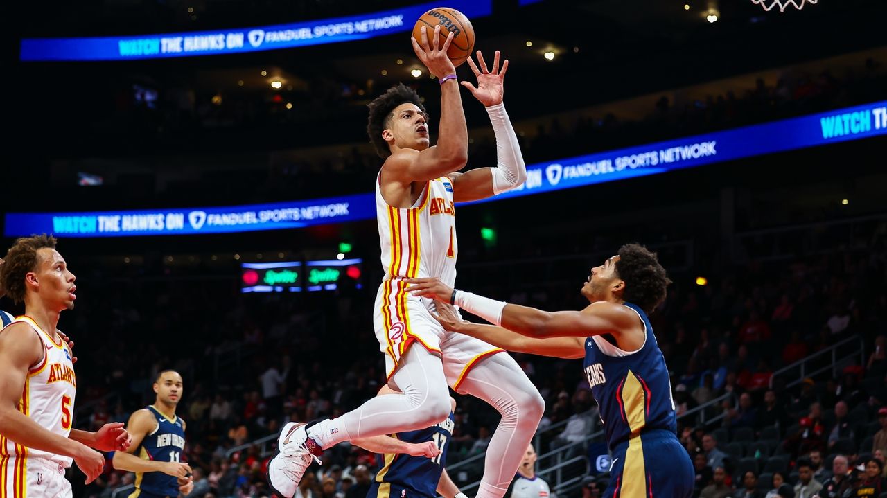 Hawks roll to 117-110 victory over Pelicans as word of Trae Young-to-Wizards trade breaks