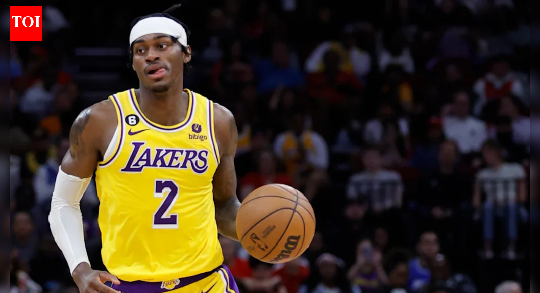 Jarred Vanderbilt’s courtside altercation goes viral as Los Angeles Lakers face another setback against San Antonio Spurs | NBA News