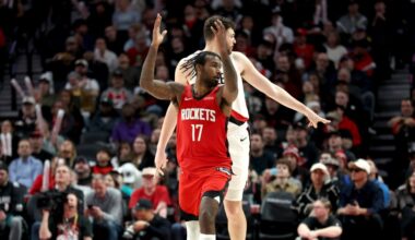 Trail Blazers-Rockets: Tari Eason Frustrated by Deni Avdija’s Whistle