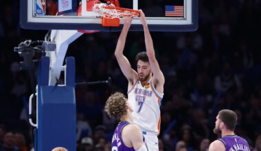 Chet Holmgren steps up in Thunder's much-needed win over Jazz