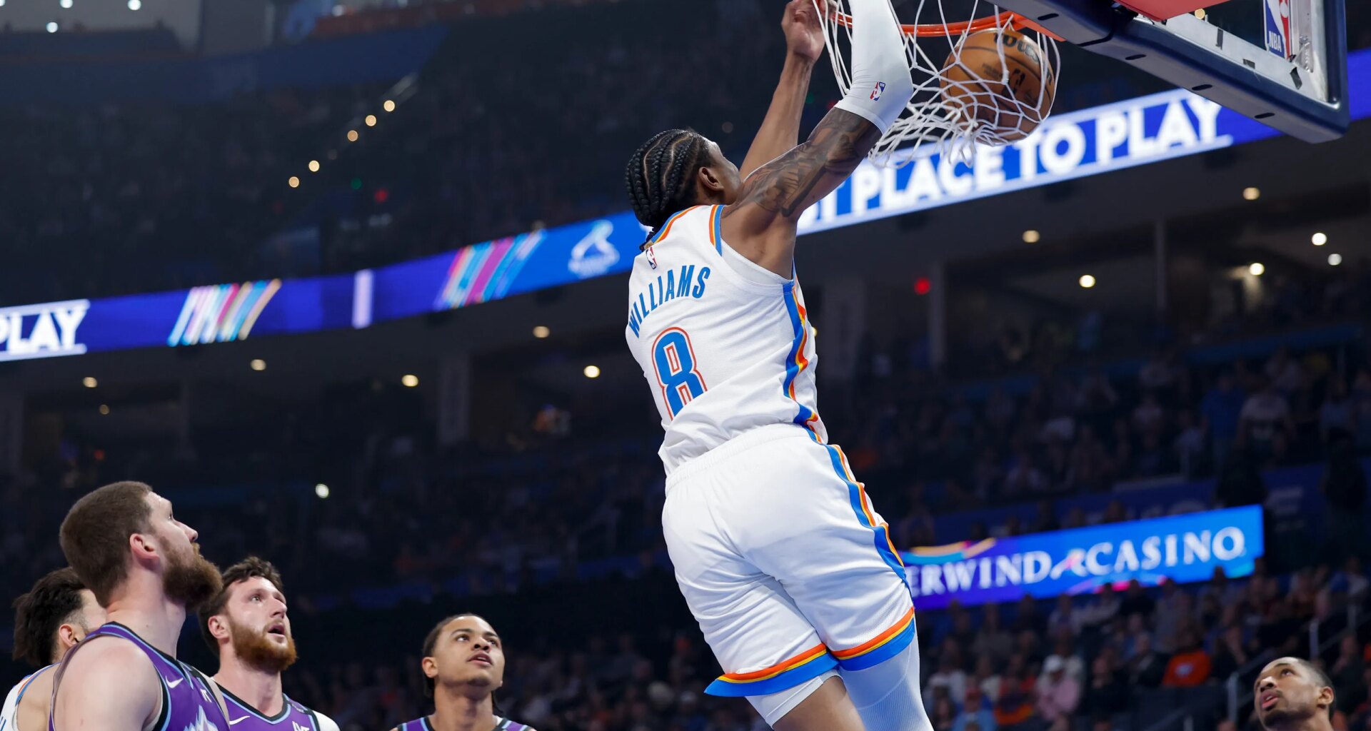 Why Jalen Williams isn't worried about Thunder's recent 'human' stretch