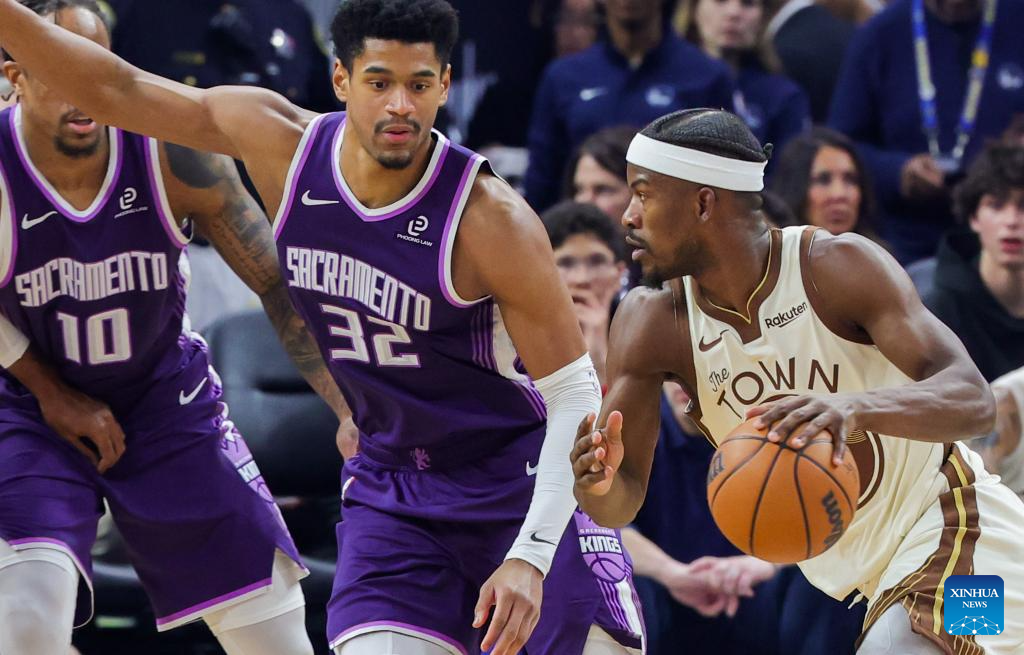 Golden State Warriors vs. Sacramento Kings-Xinhua