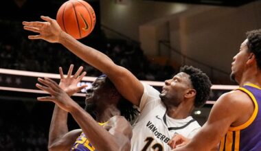 No. 11 Vanderbilt matches best start in program history at 16-0 with win over LSU