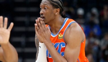 What happened at OKC Thunder's Saturday, Jan. 10 practice