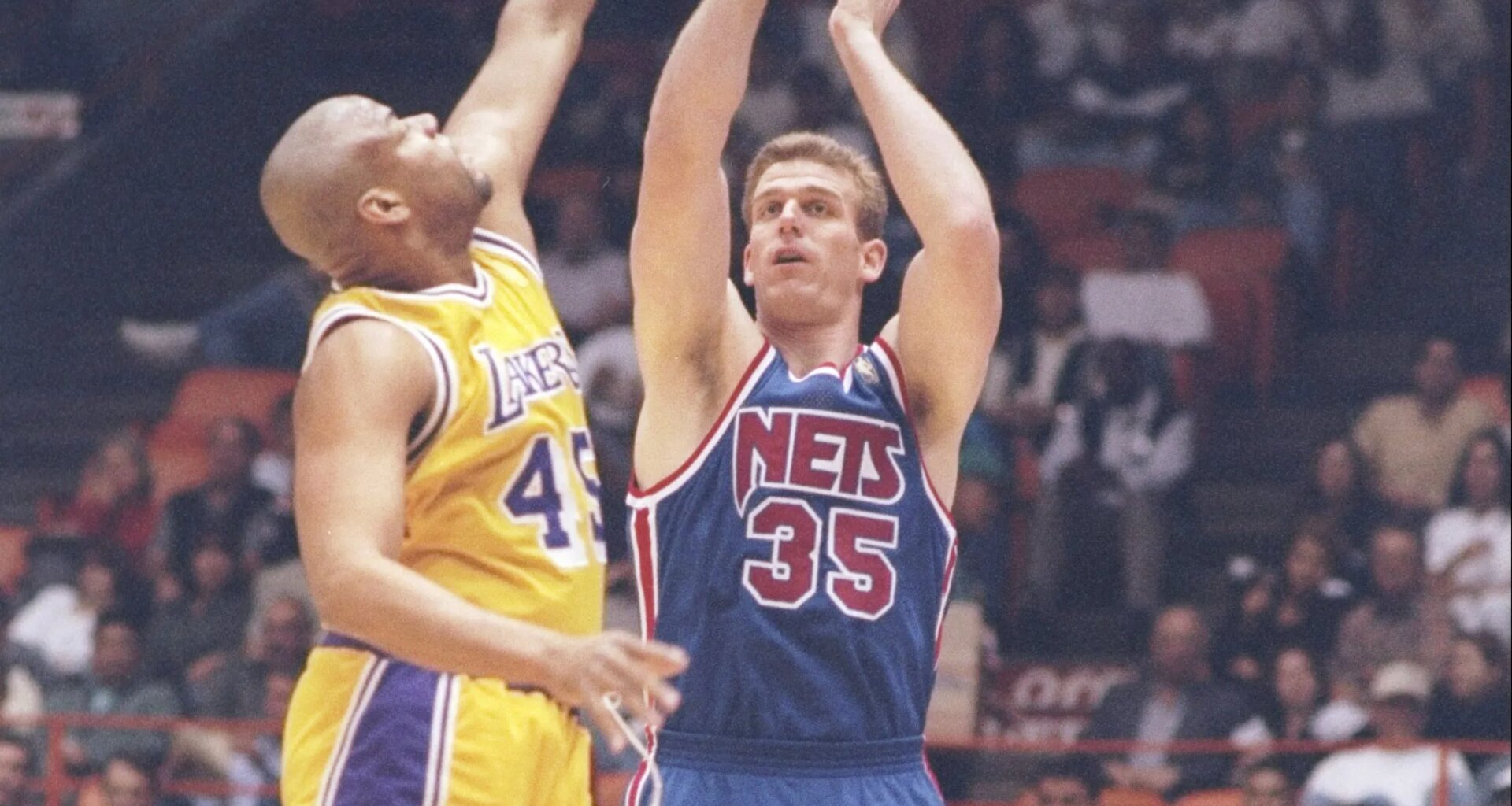 Nets jersey history No. 35