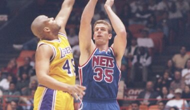 Nets jersey history No. 35