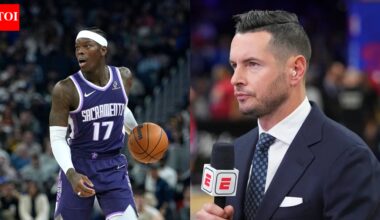 “League matter” - Los Angeles Lakers coach JJ Redick weighs in on Dennis Schroder’s suspension after Luka Doncic incident | NBA News