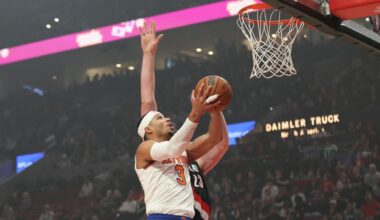 Josh Hart returns to help Knicks defeat Trail Blazers