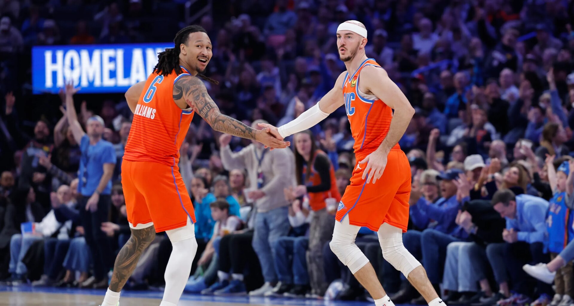 OKC Thunder react to Jaylin Williams' return in win over Heat