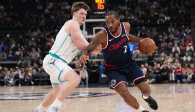 Leonard scores 35, Harden moves to 9th place on NBA's scoring list as Clippers beat Hornets 117-109