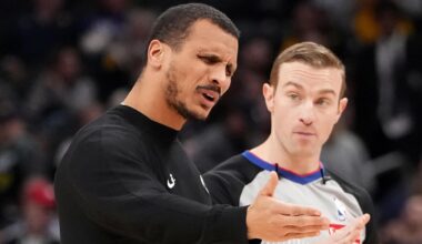 Celtics' Joe Mazzulla harps on officials, 'illegal screen' in loss to Pacers