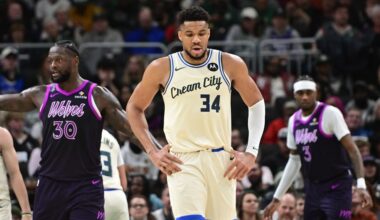 Giannis Antetokounmpo boos fans back as Bucks drubbed at home