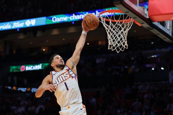 Suns G Devin Booker (ankle) out vs. Pistons