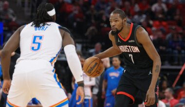 Kevin Durant praises OKC's defense: 'They play with physicality'