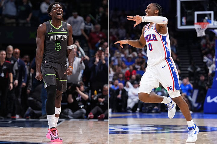 Anthony Edwards, Tyrese Maxey