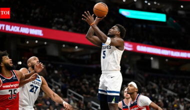 Is Anthony Edwards playing tonight vs the Toronto Raptors? Latest update on the Minnesota Timberwolves star's injury report (January 16, 2026) | NBA News