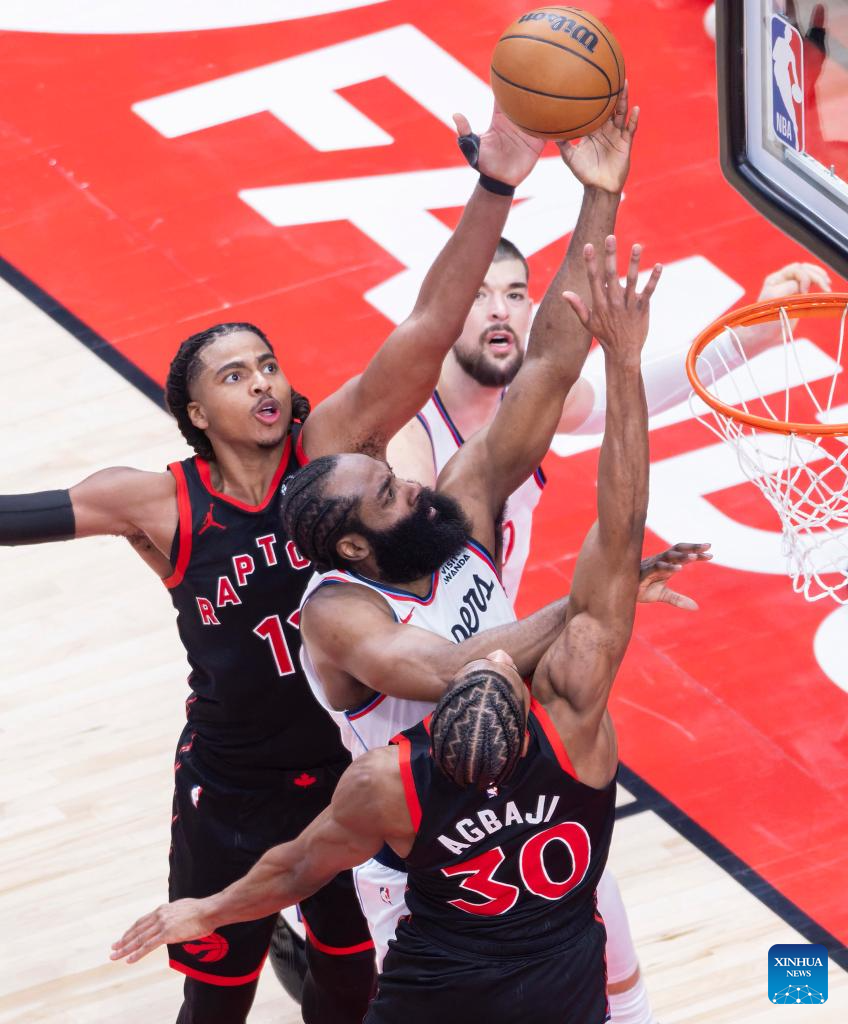 Toronto Raptors vs. Los Angeles Clippers-Xinhua