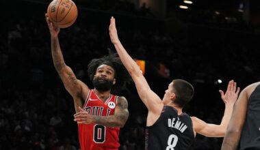 Porter makes go-ahead basket and the Nets beat the Bulls 112-109 to snap a 5-game skid