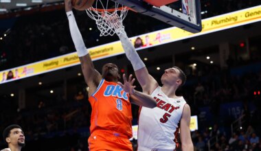 Full injury report for Saturday's Thunder vs. Heat matchup