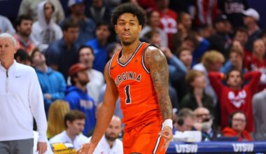 Malik Thomas' 23 points and Thijs De Ridder's 17 lead No. 16 Virginia past SMU 72-68