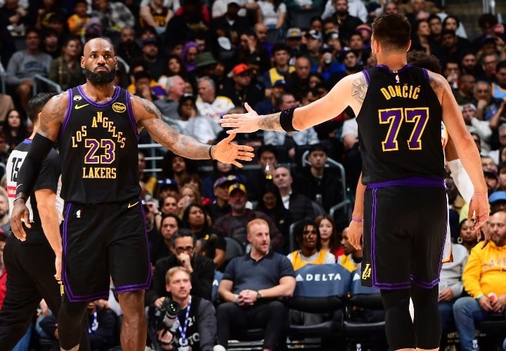 LeBron James, Luka Dončić
