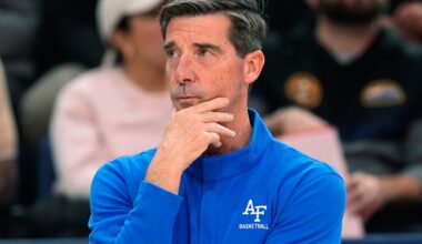 Air Force coach Joe Scott suspended indefinitely pending investigation in player treatment