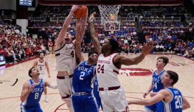 Boozer's 30 points, 14 rebounds lead No. 6 Duke to an 80-50 win over Stanford