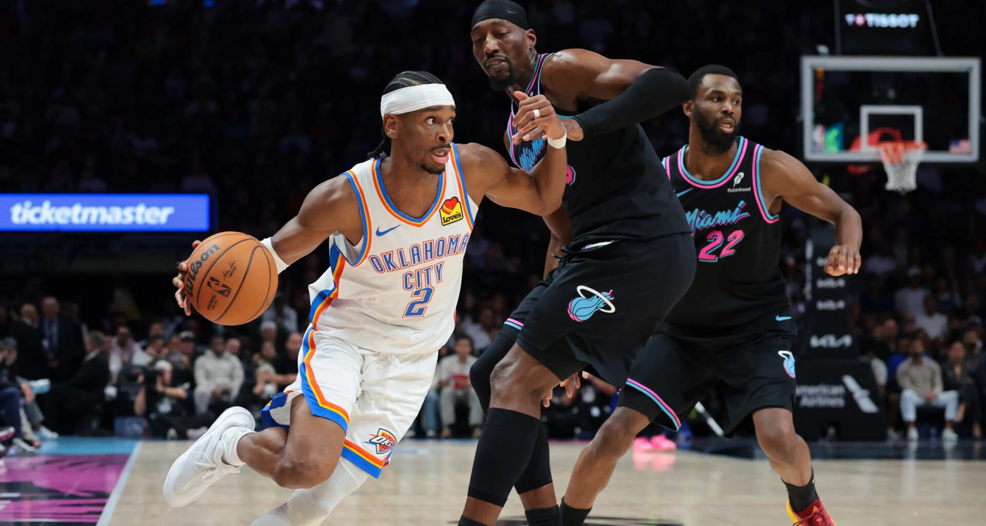 How Heat shut off Shai Gilgeous-Alexander in Thunder's close loss