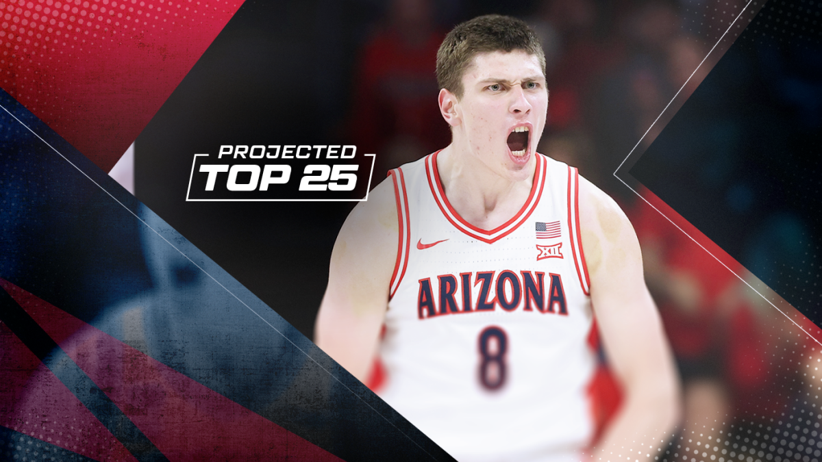 Tomorrow's Top 25 college basketball rankings prediction: Arizona set to be unanimous No. 1