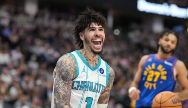 Brandon Miller scores 23 to lead Hornets over injury-depleted Nuggets 110-87