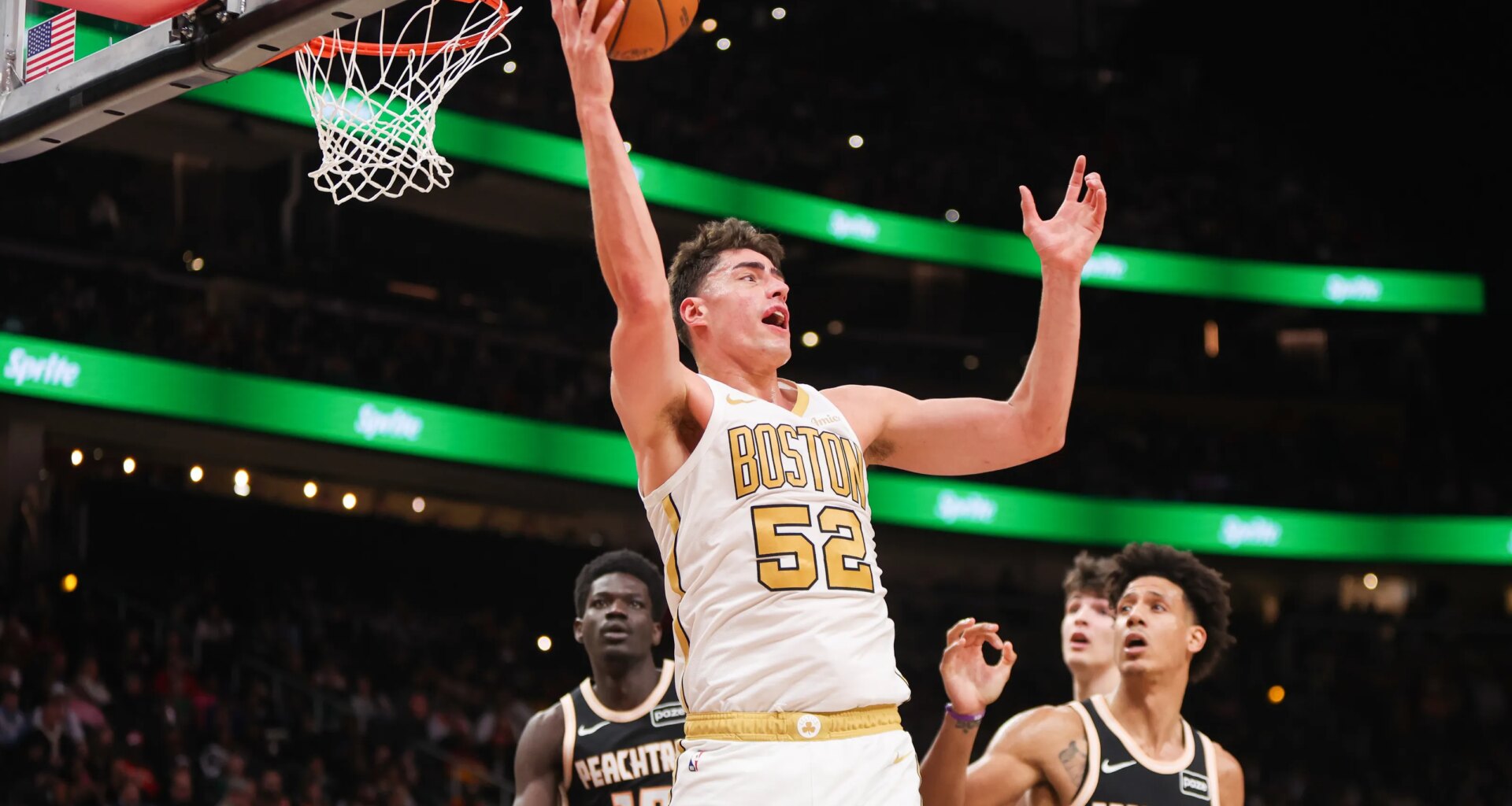 Joe Mazzulla on how Luka Garza has improved his game this season