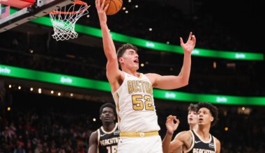 Joe Mazzulla on how Luka Garza has improved his game this season