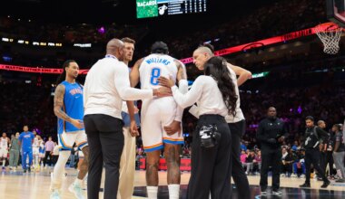 OKC Thunder announce Jalen Williams has hamstring strain