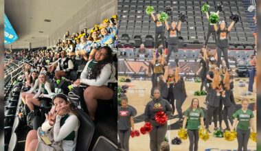 Patuxent High School Cheer Team Performs In Washington Wizards Halftime Extravaganza