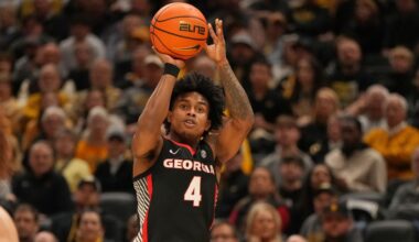 Millender's three-point play in final seconds lifts No. 21 Georgia past Missouri 74-72