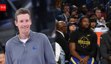 Golden State Warriors general manager slams Jonathan Kuminga's trade demands ahead of clash against Toronto Raptors | NBA News