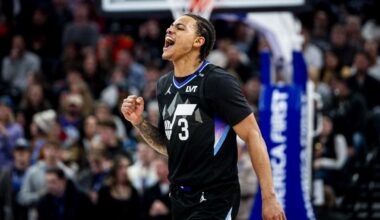 George's career-high 43 points lifts Jazz past Timberwolves at home