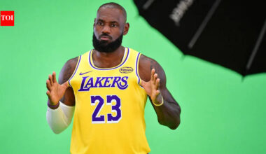 LeBron James pulls off cheeky on-court troll during Los Angeles Lakers’ win over Denver Nuggets | NBA News