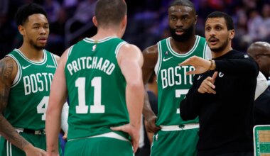 Celtics coach Joe Mazzulla on how NBA players are like F1 drivers
